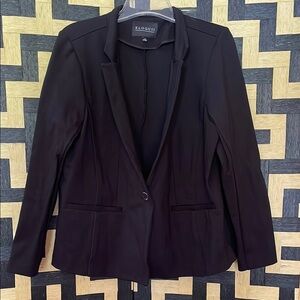 ELOQUII Women's Black Blazer Jacket, Size 18